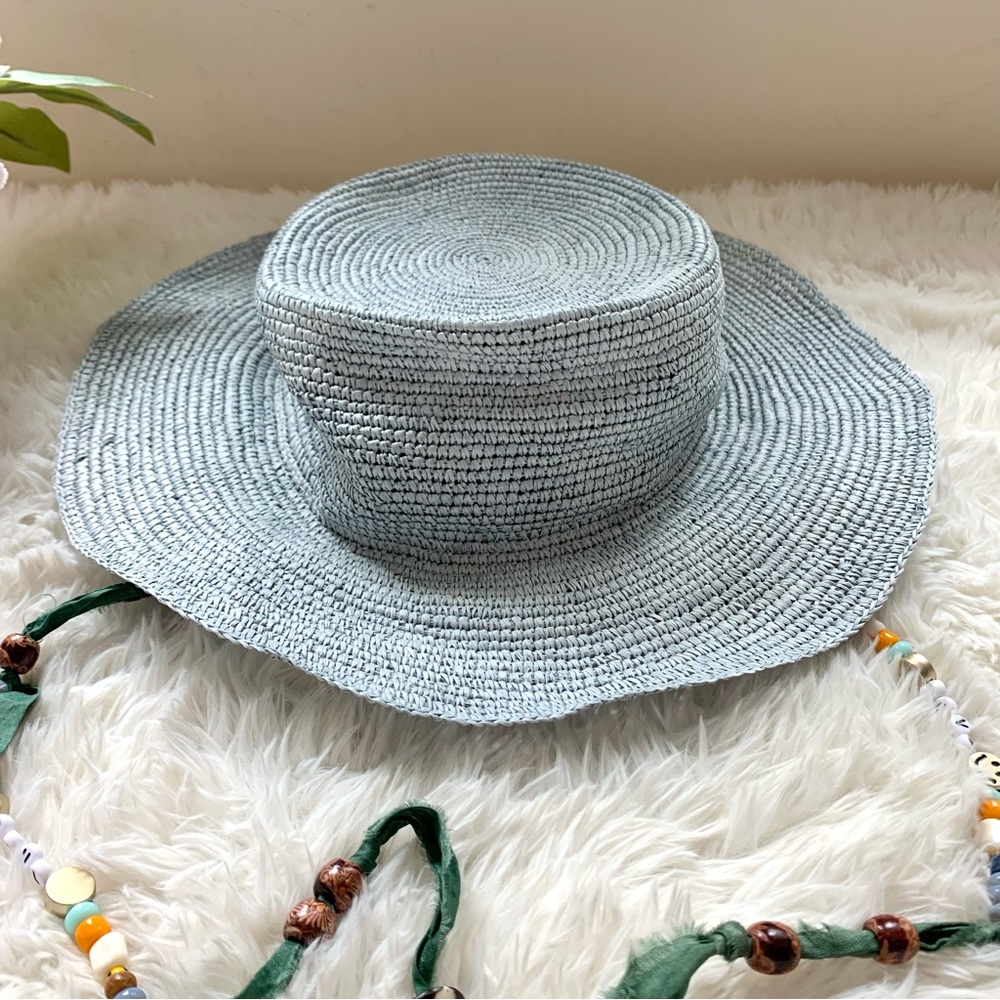 NEW Anthropologie Modern Monarchie Rio Beaded Bucket Hat NWOT - Picture 13 of 16